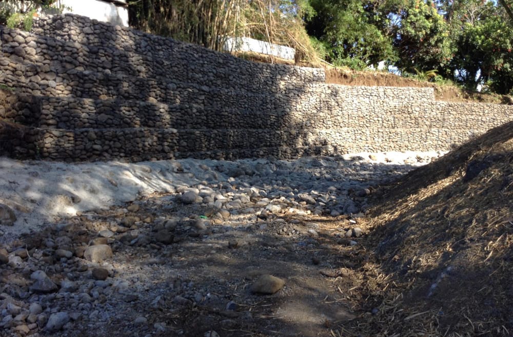 Protection de berges et de ravines